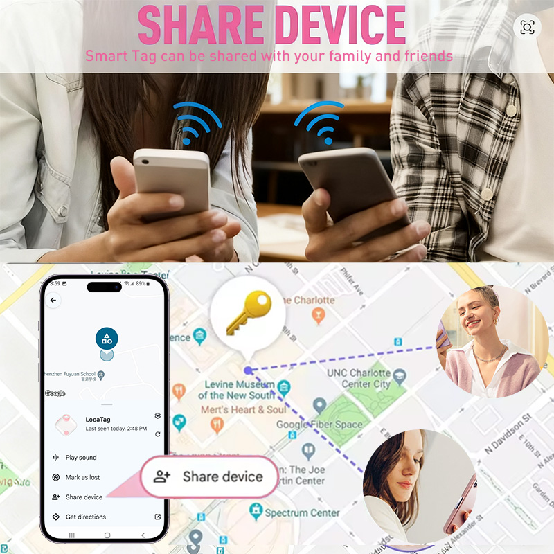 Rechargeable Smart Tag Work Wi - Smart Home Xiaomi ulasan dan harga