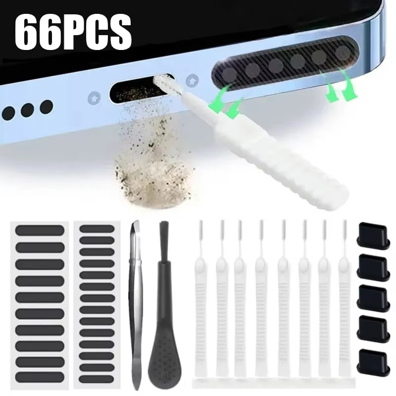 66pcs Phone Charging Port Clea - Smart Home Xiaomi ulasan dan harga