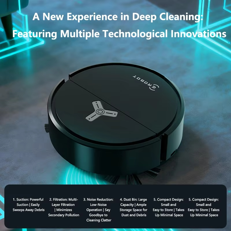 Lenovo 3-in-1 Smart Sweeping R - Vacuum Cleaner Smart Home ulasan dan harga