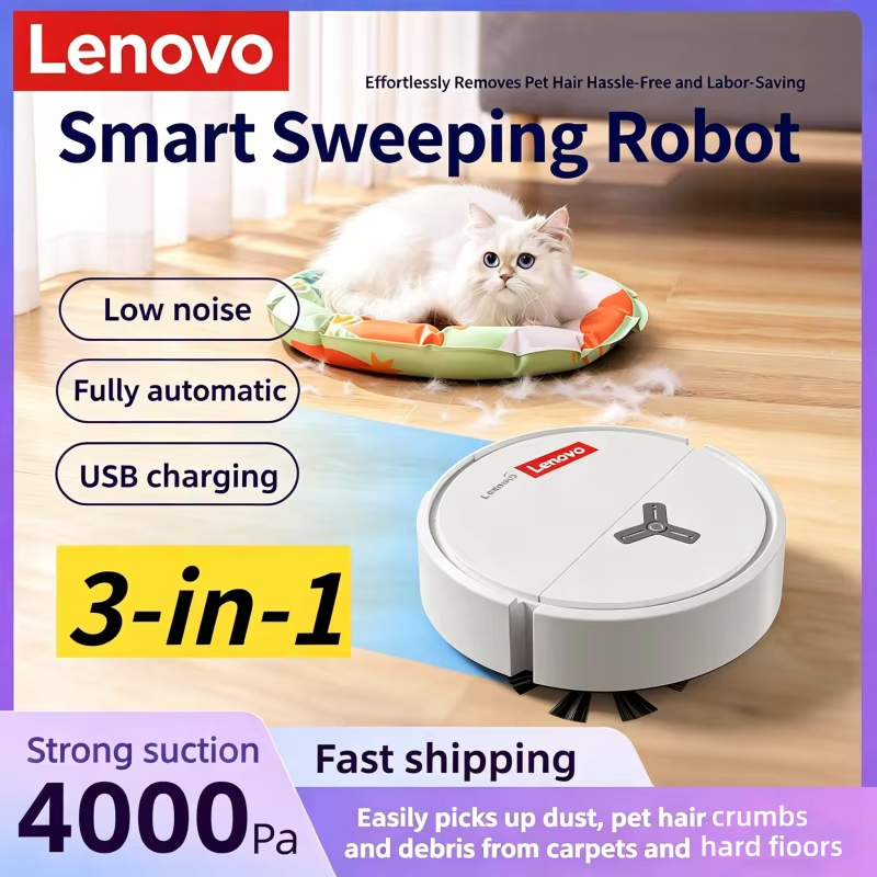 Lenovo 3-in-1 Smart Sweeping R - Vacuum Cleaner Smart Home ulasan dan harga