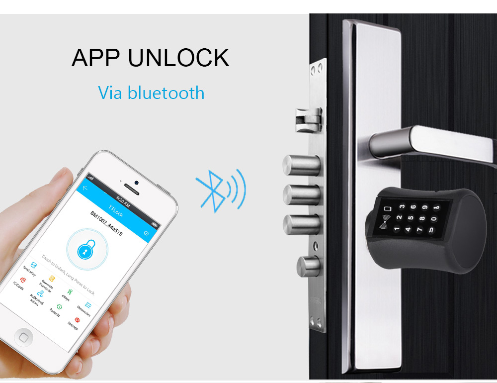 Bluetooth Cylinder Lock TT Loc - Airbnb Smart Home ulasan dan harga