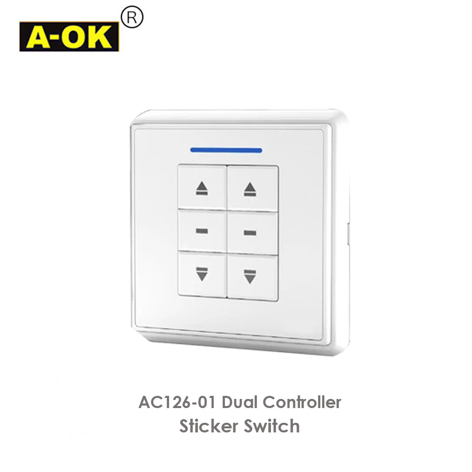 A-OK AC125-01/AC126-01 Single/ - Curtain Motor ulasan dan harga