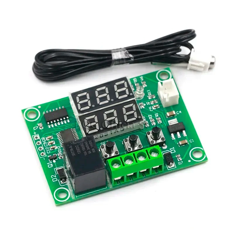 XH-W1219 W1219 DC12V Dual LED  - Temperature Sensor ulasan dan harga