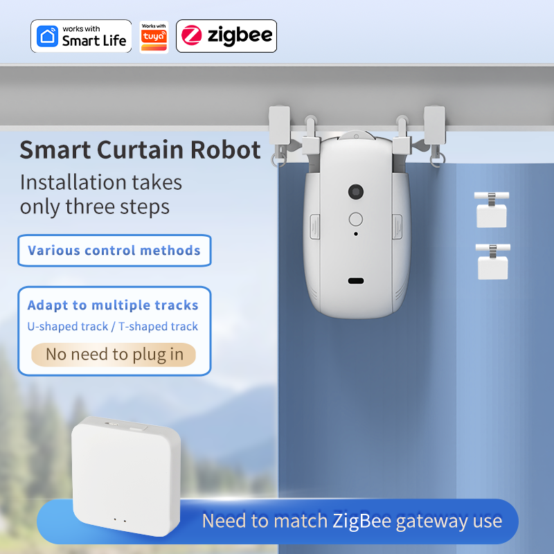 Zigbee Smart Curtain Driver Ro - Curtain Motor ulasan dan harga