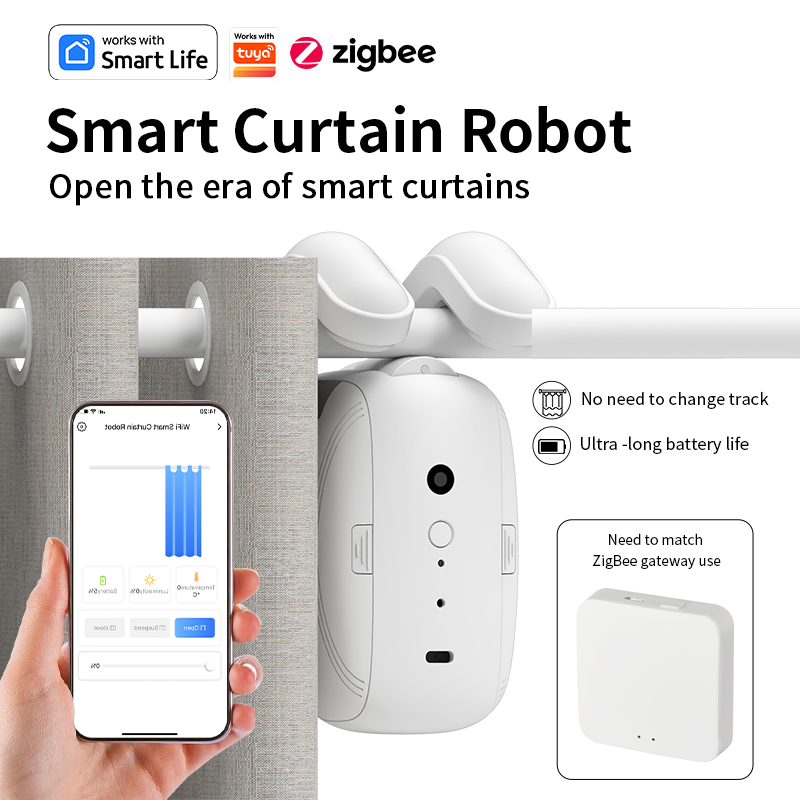 Zigbee Smart Curtain Driver Ro - Curtain Motor ulasan dan harga