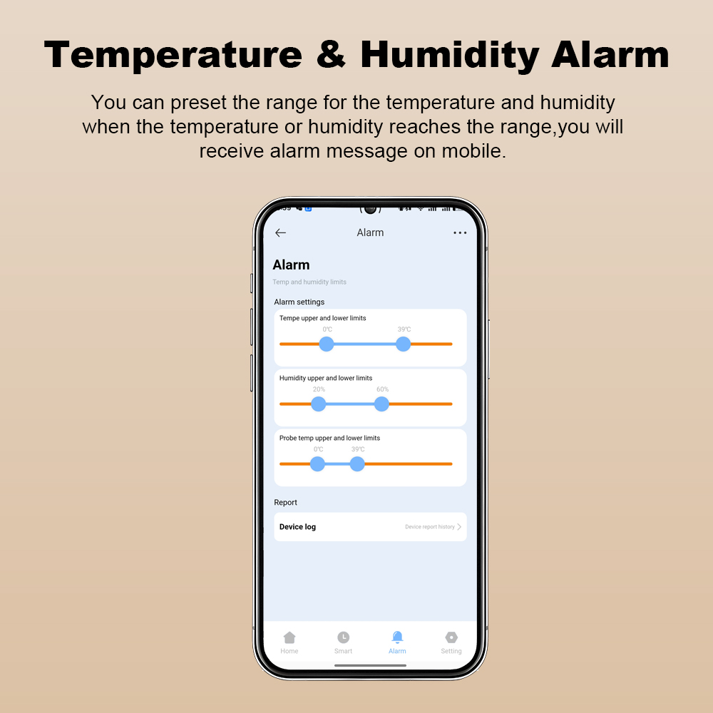2026 New Tuya WiFi Humidity Te - Smart Home Web ulasan dan harga