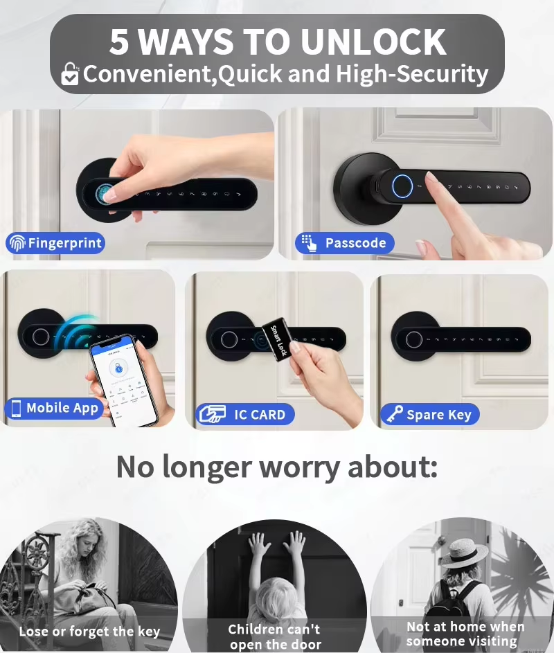 TTLock Smart Digital Door Lock - Airbnb Smart Home ulasan dan harga