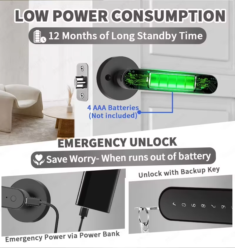 TTLock Smart Digital Door Lock - Airbnb Smart Home ulasan dan harga
