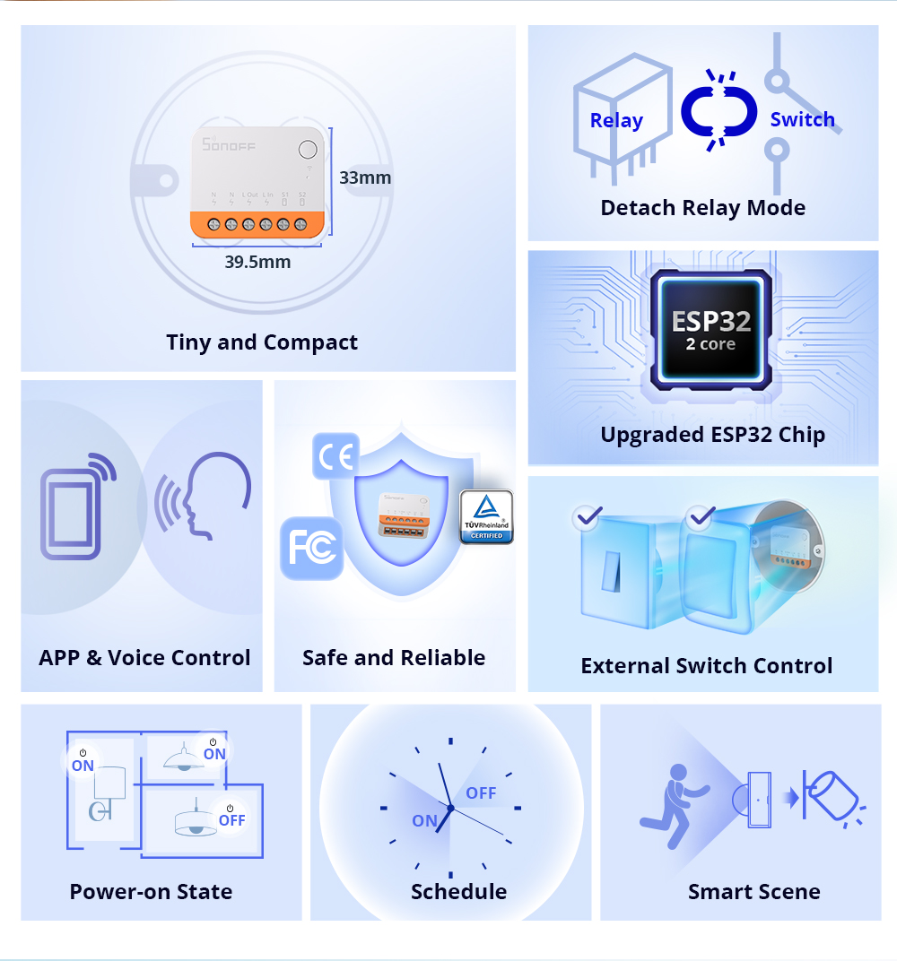 Sonoff Mini R4 Extreme Wifi Sm - Smart Home Web ulasan dan harga